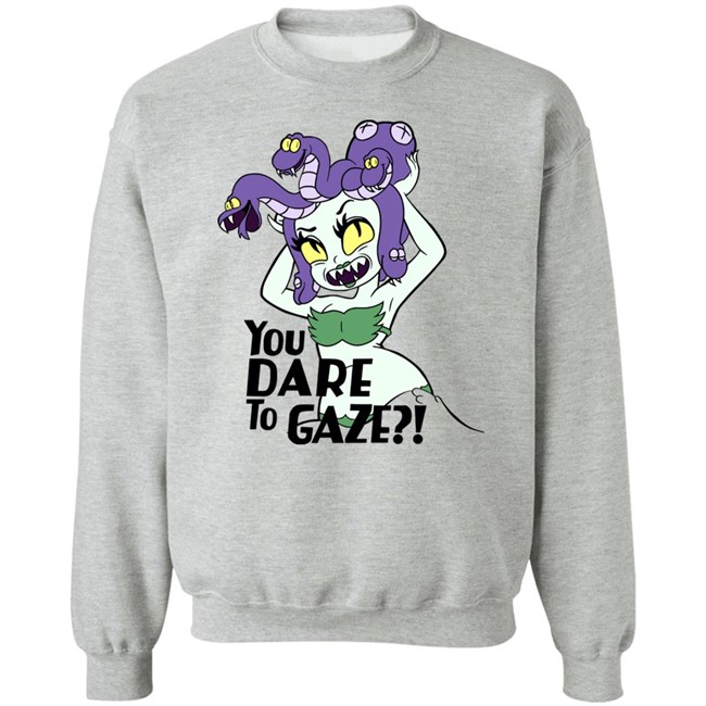 Cuphead Cala Maria Medusa You Dare To Gaze Shirt Cuphead Cala Maria Medusa You Dare To Gaze Shirt