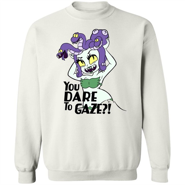 Cuphead Cala Maria Medusa You Dare To Gaze Shirt Cuphead Cala Maria Medusa You Dare To Gaze Shirt