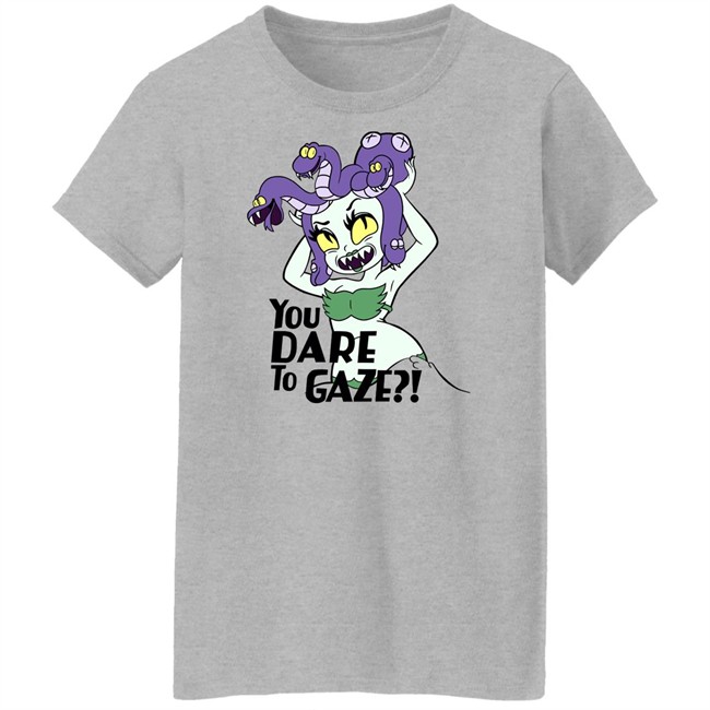 Cuphead Cala Maria Medusa You Dare To Gaze Shirt Cuphead Cala Maria Medusa You Dare To Gaze Shirt