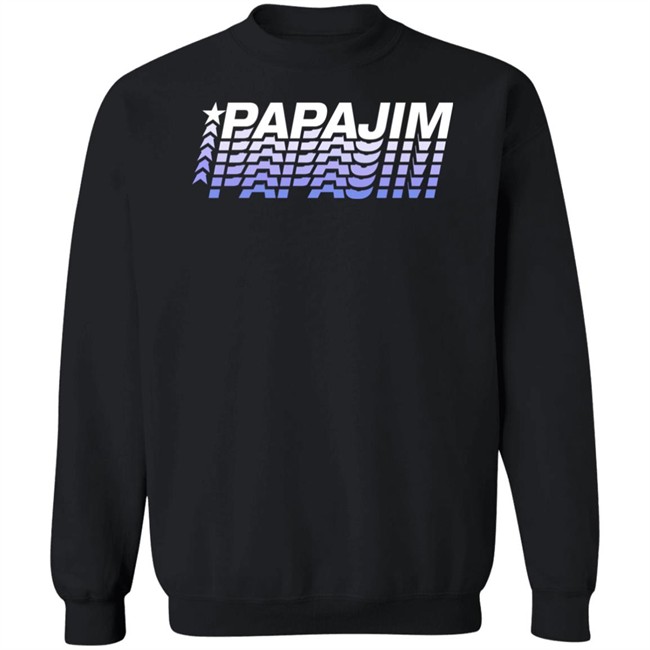 Danny Duncan Merch Papa Jim Stacked Black Hoodie Danny Duncan Merch Papa Jim Stacked Black Hoodie