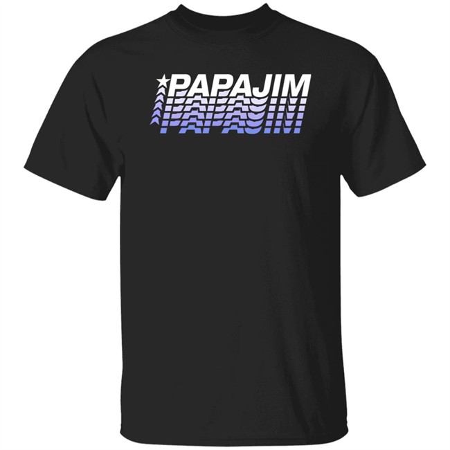 Danny Duncan Merch Papa Jim Stacked Black Hoodie Danny Duncan Merch Papa Jim Stacked Black Hoodie