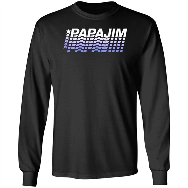 Danny Duncan Merch Papa Jim Stacked Black Hoodie Danny Duncan Merch Papa Jim Stacked Black Hoodie