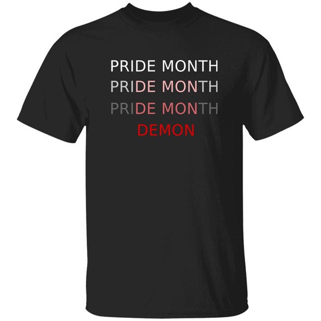 Pride Month Pride Month Pride Month Demon Shirt Undying Apparel Merch Hedgemom