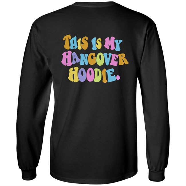 This Is My Hangover Hoodie Black This Is My Hangover Hoodie Black
