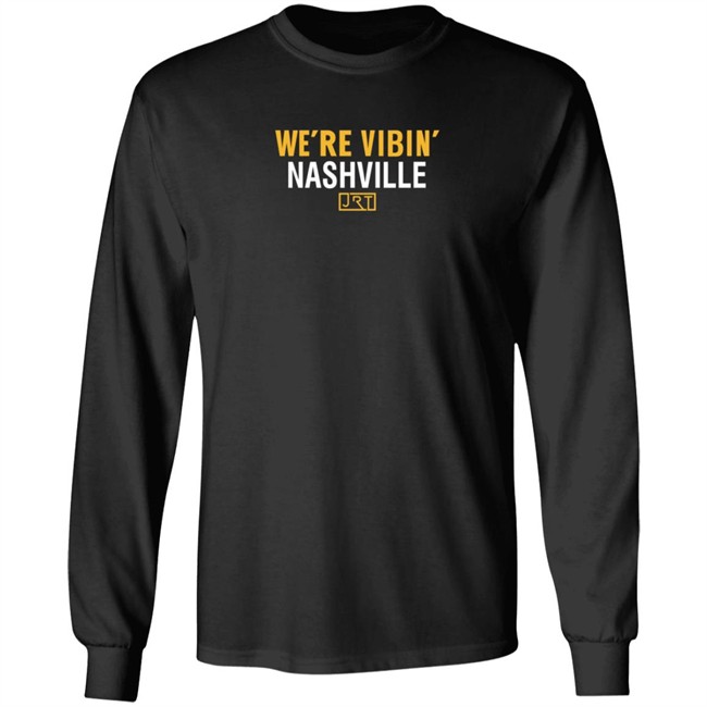 Men's Short Sleeve We're Vibin' Nashville T-Shirt JRT Men's Short Sleeve We're Vibin' Nashville T-Shirt JRT