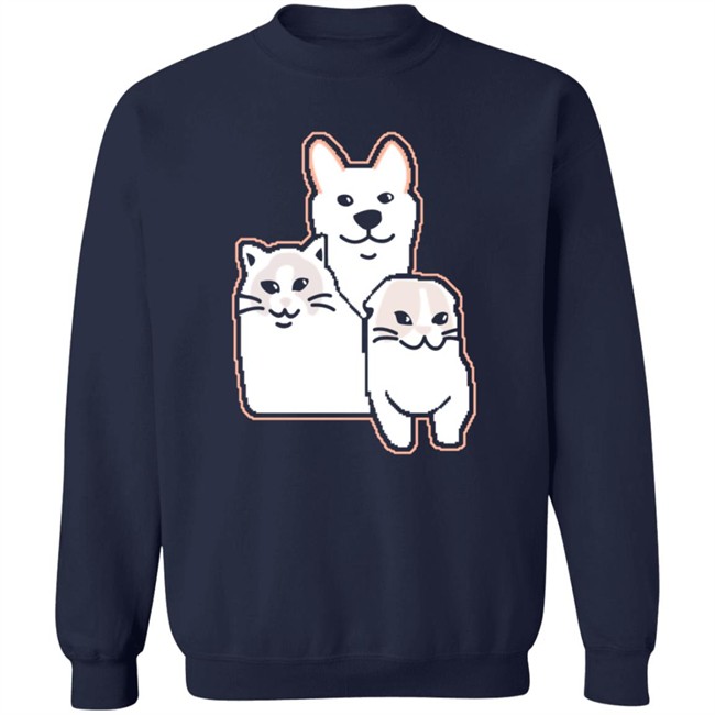 Fanjoy Lg Xchocobars Dog And Cat Sweatshirt Fanjoy Lg Xchocobars Dog And Cat Sweatshirt