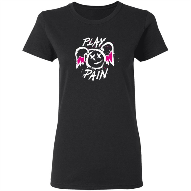 Wwe Shop Alexa Biss Play Pain Smiley Authentic T Shirt Wwe Shop Alexa Biss Play Pain Smiley Authentic T Shirt