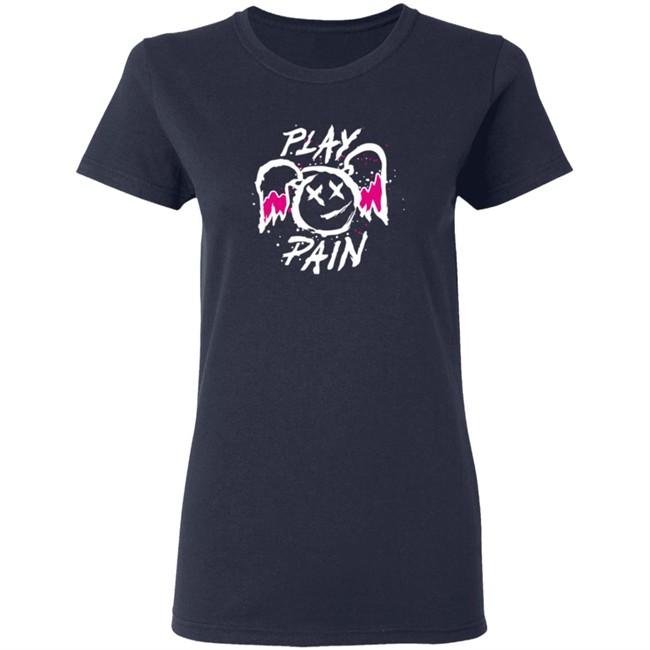 Wwe Shop Alexa Biss Play Pain Smiley Authentic T Shirt Wwe Shop Alexa Biss Play Pain Smiley Authentic T Shirt