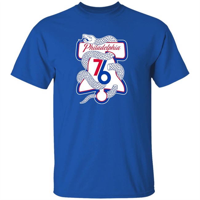 Philadelphia 76Ers Toss Bus Tour T Shirt