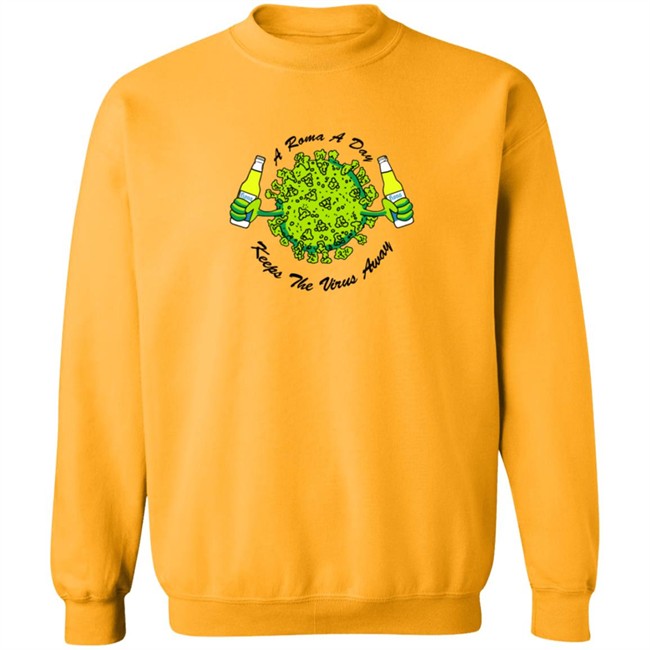 A Roma A Day Keeps The Virus Away T Shirt A Roma A Day Keeps The Virus Away T Shirt