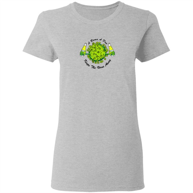 A Roma A Day Keeps The Virus Away T Shirt A Roma A Day Keeps The Virus Away T Shirt