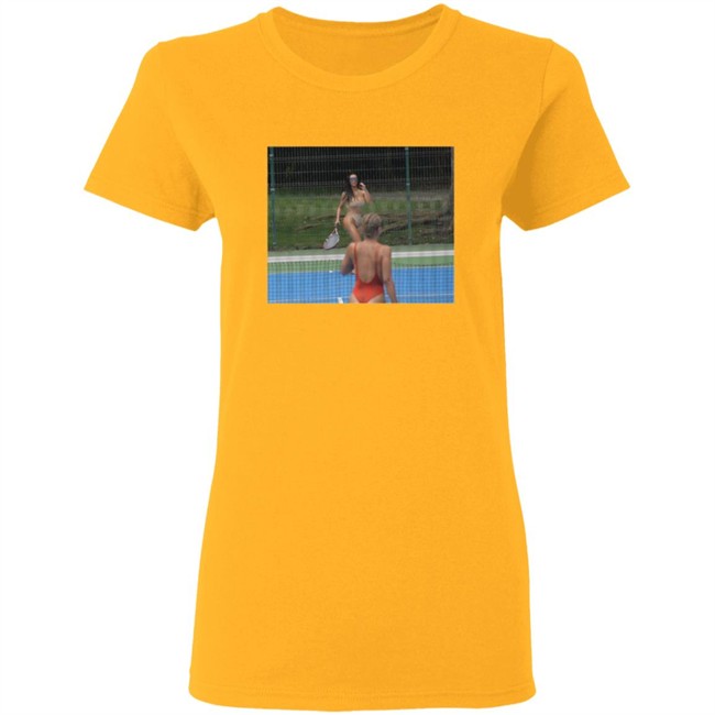 Saint Pablo Merch Kim Tennis White Long Sleeve T Shirt Saint Pablo Merch Kim Tennis White Long Sleeve T Shirt