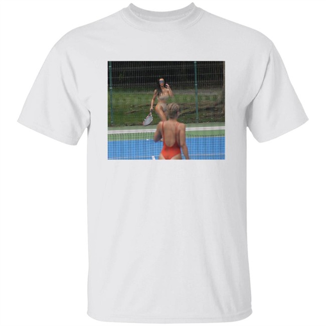 Saint Pablo Merch Kim Tennis White Long Sleeve T Shirt Saint Pablo Merch Kim Tennis White Long Sleeve T Shirt