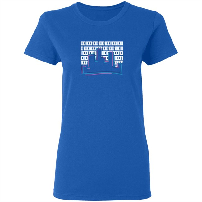 Iconografi Neon Skyline T Shirt Iconografi Neon Skyline T Shirt