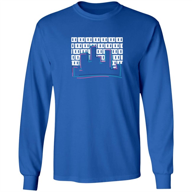Iconografi Neon Skyline T Shirt Iconografi Neon Skyline T Shirt