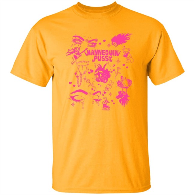 Mannequin Pussy Merch Tattoo Flash T Shirt Mannequin Pussy Merch Tattoo Flash T Shirt