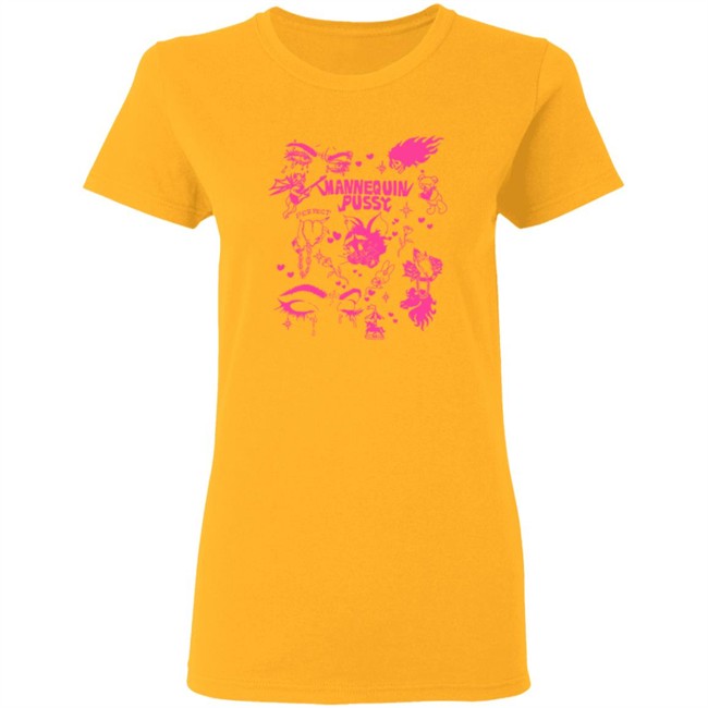 Mannequin Pussy Merch Tattoo Flash T Shirt Mannequin Pussy Merch Tattoo Flash T Shirt