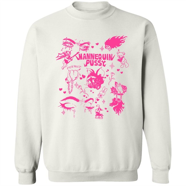Mannequin Pussy Merch Tattoo Flash T Shirt Mannequin Pussy Merch Tattoo Flash T Shirt