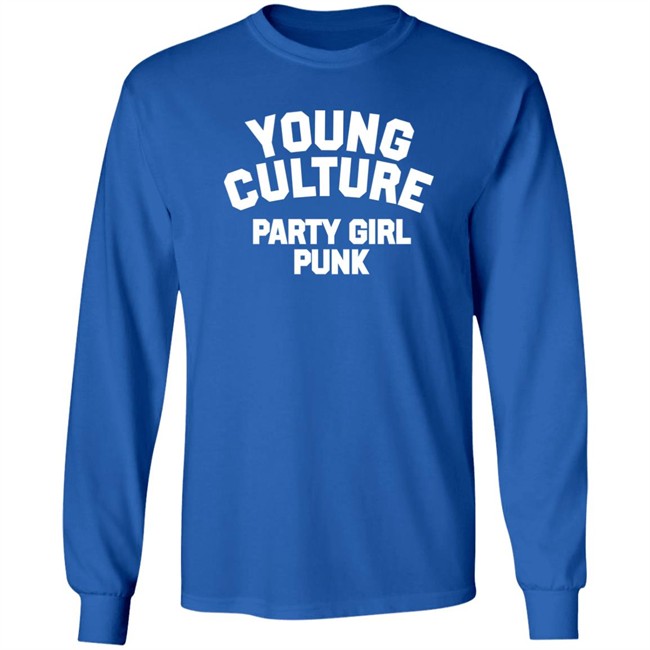 Young Culture Store Young Culture Party Girl Punk Shirt Young Culture Store Young Culture Party Girl Punk Shirt