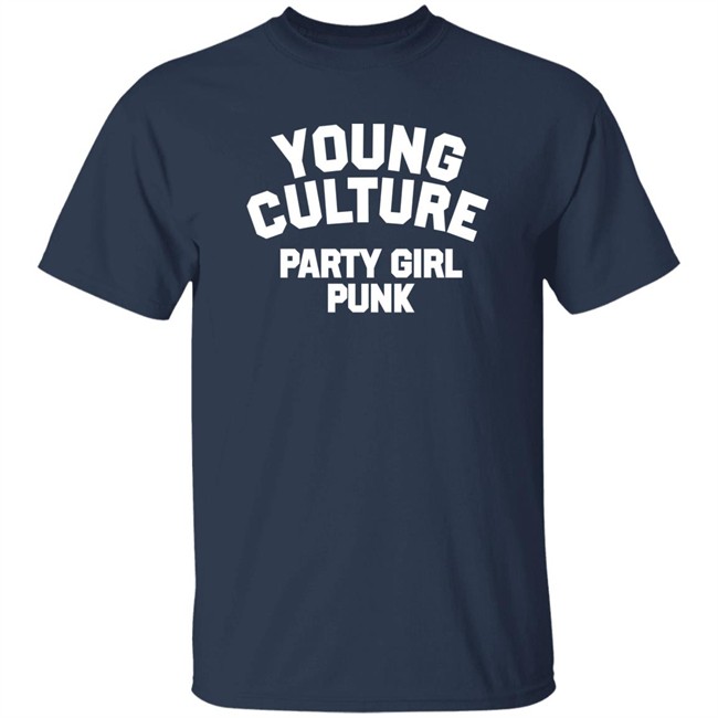 Young Culture Store Young Culture Party Girl Punk Shirt Young Culture Store Young Culture Party Girl Punk Shirt