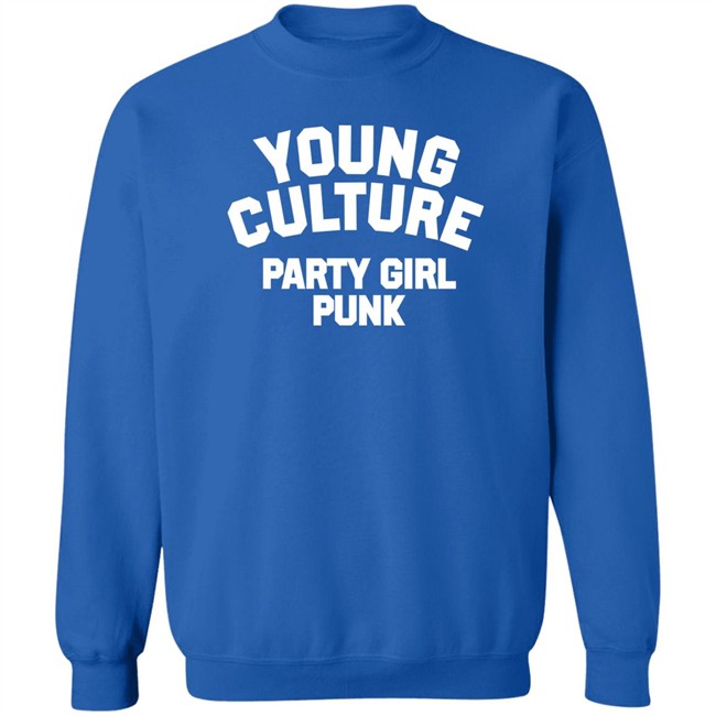 Young Culture Store Young Culture Party Girl Punk Shirt Young Culture Store Young Culture Party Girl Punk Shirt