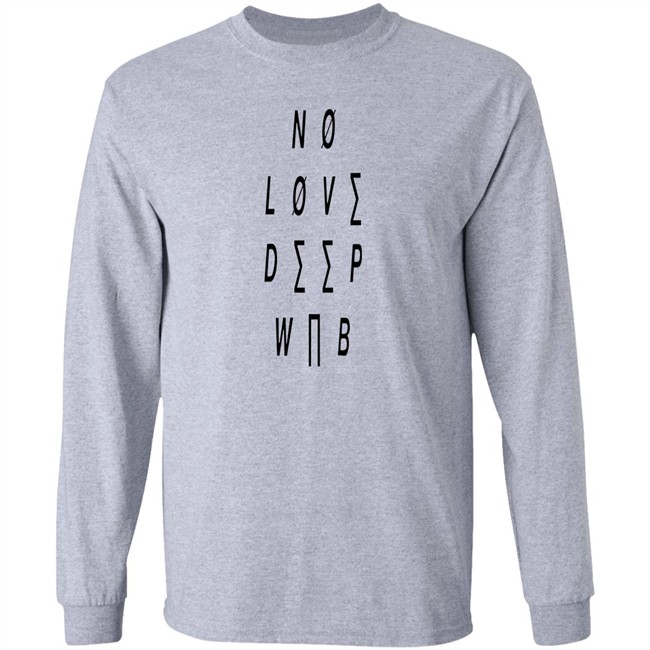 No Love Deep Web Shirt Flake Records No Love Deep Web Shirt Flake Records