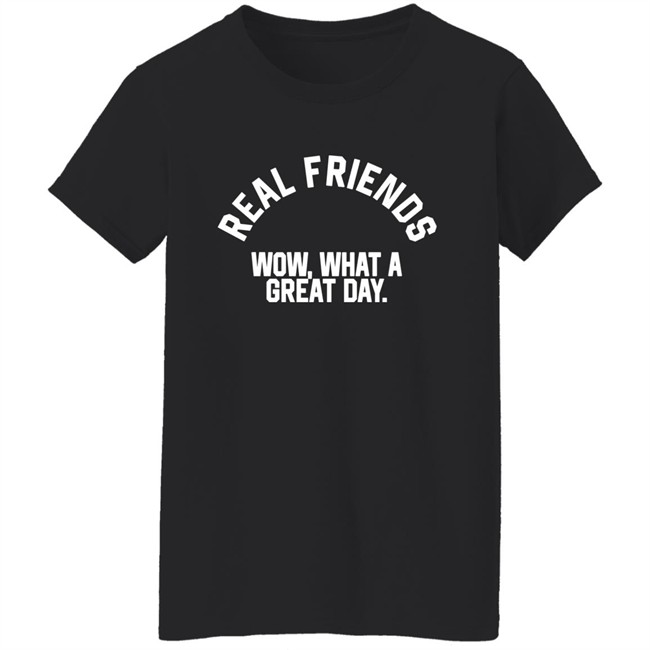 Alternative Press Merch Real Friends Wow What A Great Day Shirt AltPress Alternative Press Merch Real Friends Wow What A Great Day Shirt AltPress