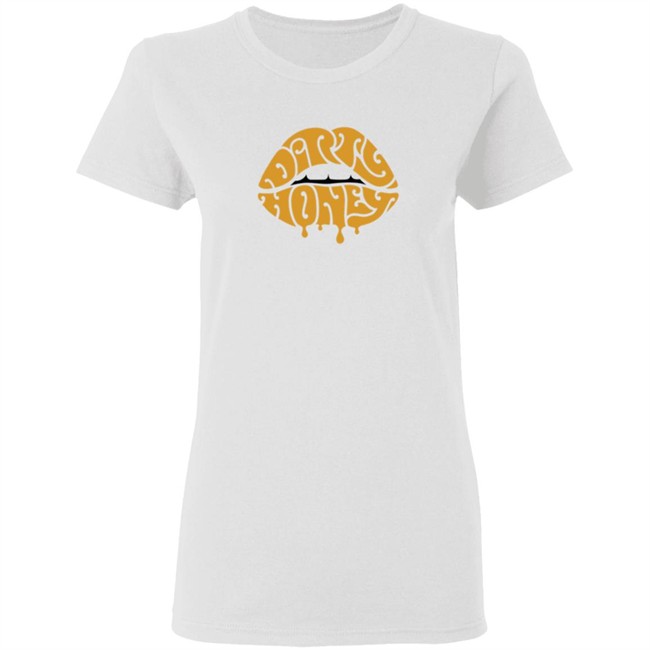 Dirty Honey Shop Redstar Merch Lips Lp Tee Dirty Honey Shop Redstar Merch Lips Lp Tee