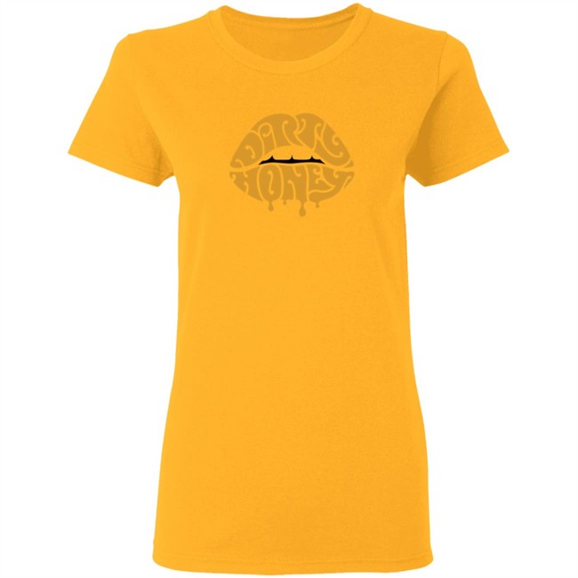 Dirty Honey Shop Redstar Merch Lips Lp Tee Dirty Honey Shop Redstar Merch Lips Lp Tee