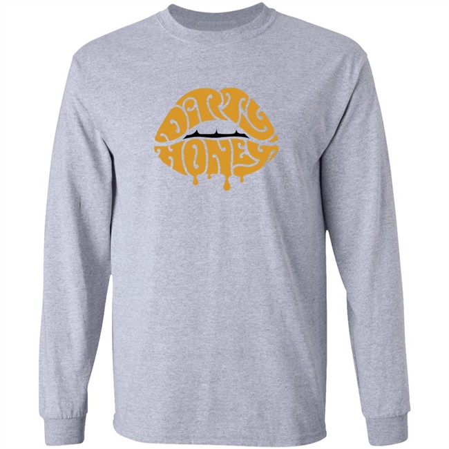 Dirty Honey Shop Redstar Merch Lips Lp Tee Dirty Honey Shop Redstar Merch Lips Lp Tee