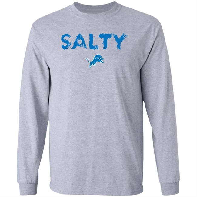 Jared Goff Salty Detroit Lions Long Sleeve T Shirt Evan Fox
