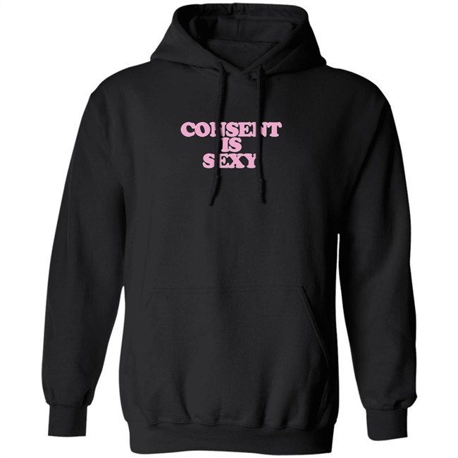 Oloni Baby Consent Is Sexy Hoodie