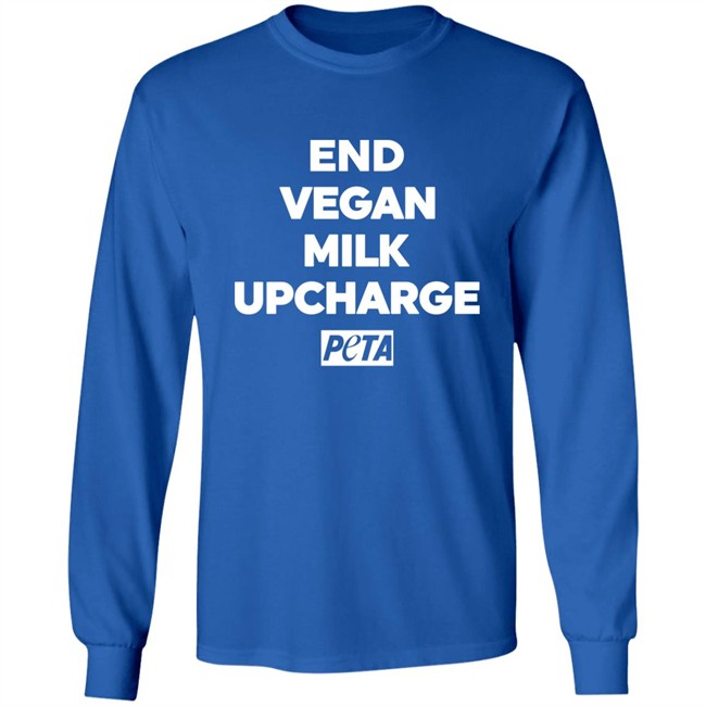 Peta Merch Store End Vegan Milk Upcharge Shirt Starbucks Peta Merch Store End Vegan Milk Upcharge Shirt Starbucks