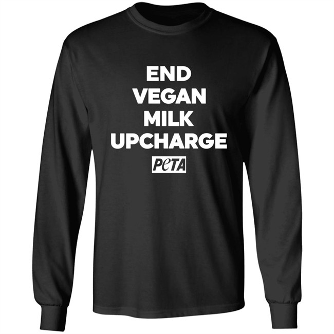 Peta Merch Store End Vegan Milk Upcharge Shirt Starbucks Peta Merch Store End Vegan Milk Upcharge Shirt Starbucks