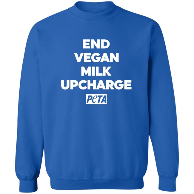 Peta Merch Store End Vegan Milk Upcharge Shirt Starbucks Peta Merch Store End Vegan Milk Upcharge Shirt Starbucks