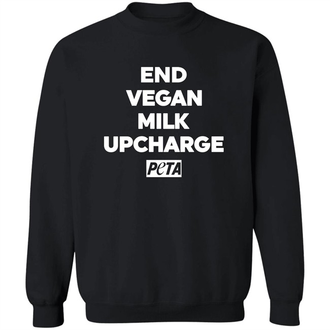 Peta Merch Store End Vegan Milk Upcharge Shirt Starbucks Peta Merch Store End Vegan Milk Upcharge Shirt Starbucks