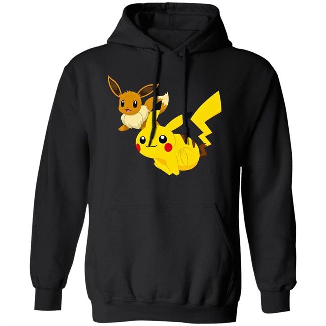 Pikachu And Flareon Pokemon Shirt Graniph Pikachu And Flareon Pokemon Shirt Graniph