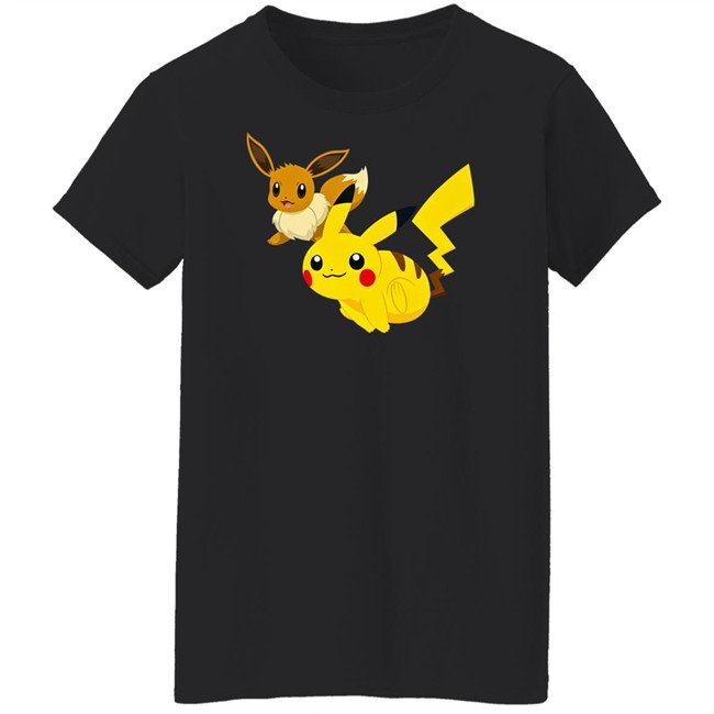 Pikachu And Flareon Pokemon Shirt Graniph Pikachu And Flareon Pokemon Shirt Graniph