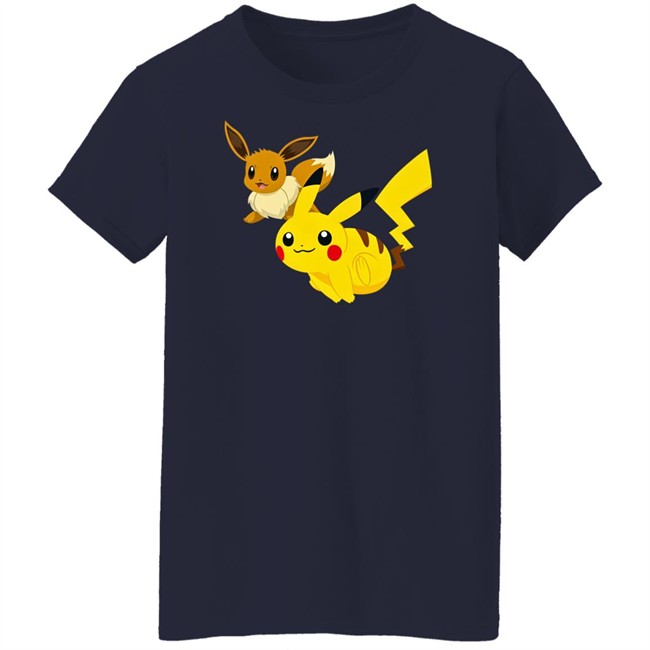Pikachu And Flareon Pokemon Shirt Graniph Pikachu And Flareon Pokemon Shirt Graniph