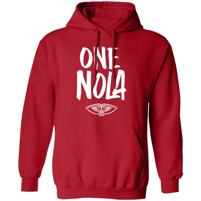One Nola New Orleans Pelicans Red Shirt One Nola New Orleans Pelicans Red Shirt