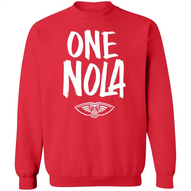 One Nola New Orleans Pelicans Red Shirt One Nola New Orleans Pelicans Red Shirt