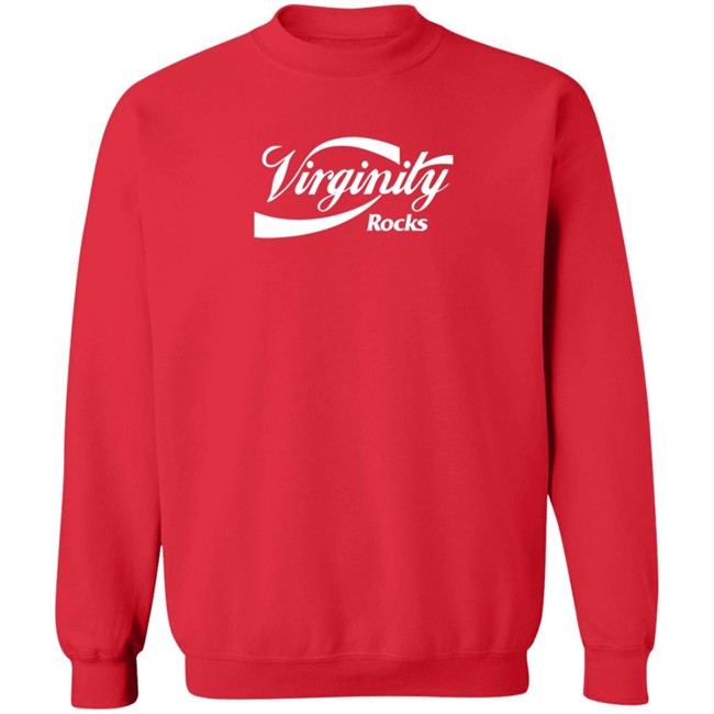 Danny Duncan Merch Virginity Rocks Pop Red Tee Shirt Danny Duncan Merch Virginity Rocks Pop Red Tee Shirt