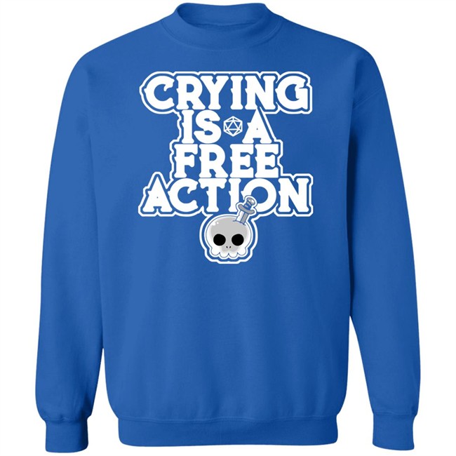 Gemmed Firefly Merch Crying is a Free Action T Shirt Gemmed Firefly Merch Crying is a Free Action T Shirt