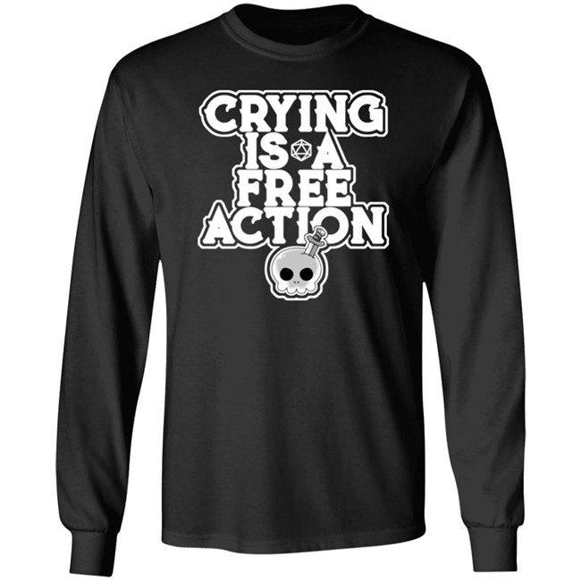 Gemmed Firefly Merch Crying is a Free Action T Shirt Gemmed Firefly Merch Crying is a Free Action T Shirt