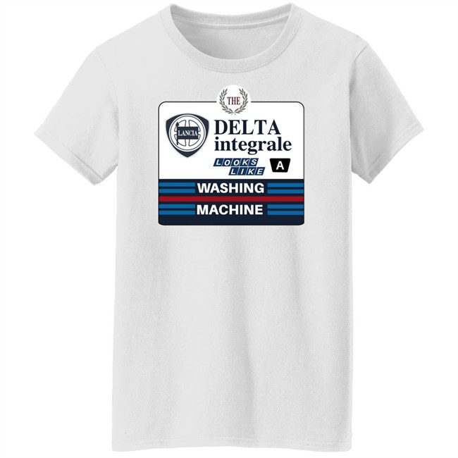 The Delta Integrale Looks Like A Washing Machine Shirt The Delta Integrale Looks Like A Washing Machine Shirt
