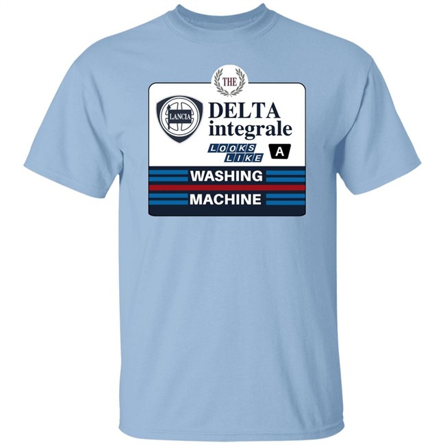 The Delta Integrale Looks Like A Washing Machine Shirt The Delta Integrale Looks Like A Washing Machine Shirt