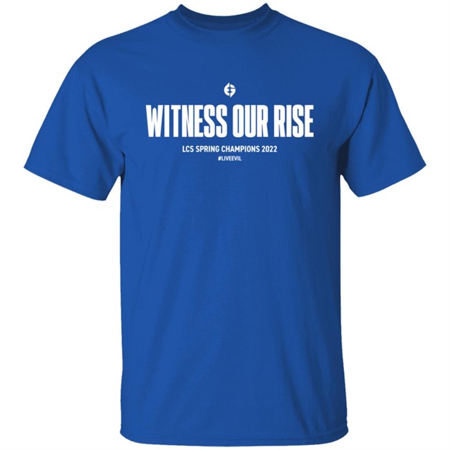 Evil Geniuses Store Witness Our Rise Lcs Spring Champions 2022 Liveevil Shirt Evil Geniuses Store Witness Our Rise Lcs Spring Champions 2022 Liveevil Shirt