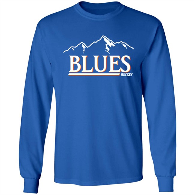 Blues Busch Hockey Hoodie Blues Buzz Store Merch Blues Busch Hockey Hoodie Blues Buzz Store Merch
