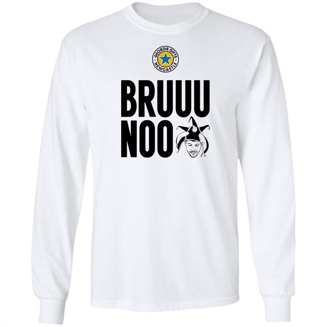 Geordie Gifts Bruuunoo Bruno T Shirt NUFC Geordie Gifts Bruuunoo Bruno T Shirt NUFC