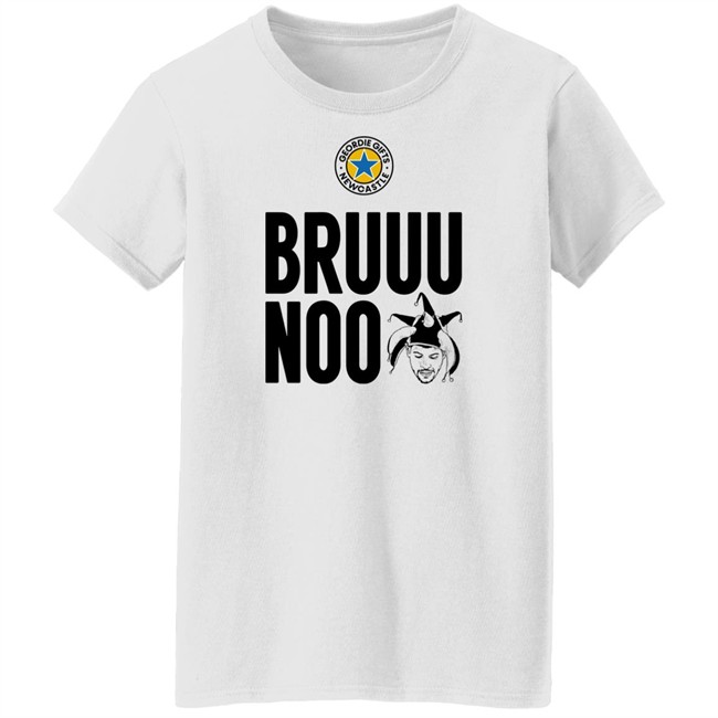 Geordie Gifts Bruuunoo Bruno T Shirt NUFC Geordie Gifts Bruuunoo Bruno T Shirt NUFC